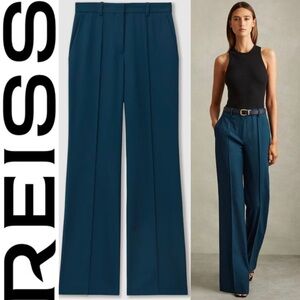 REISS Jade Wide Leg Suit Trousers